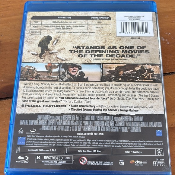 The Hurt Locker (Blu-ray Disc, 2010) academy awards including best picture - Picture 2 of 3